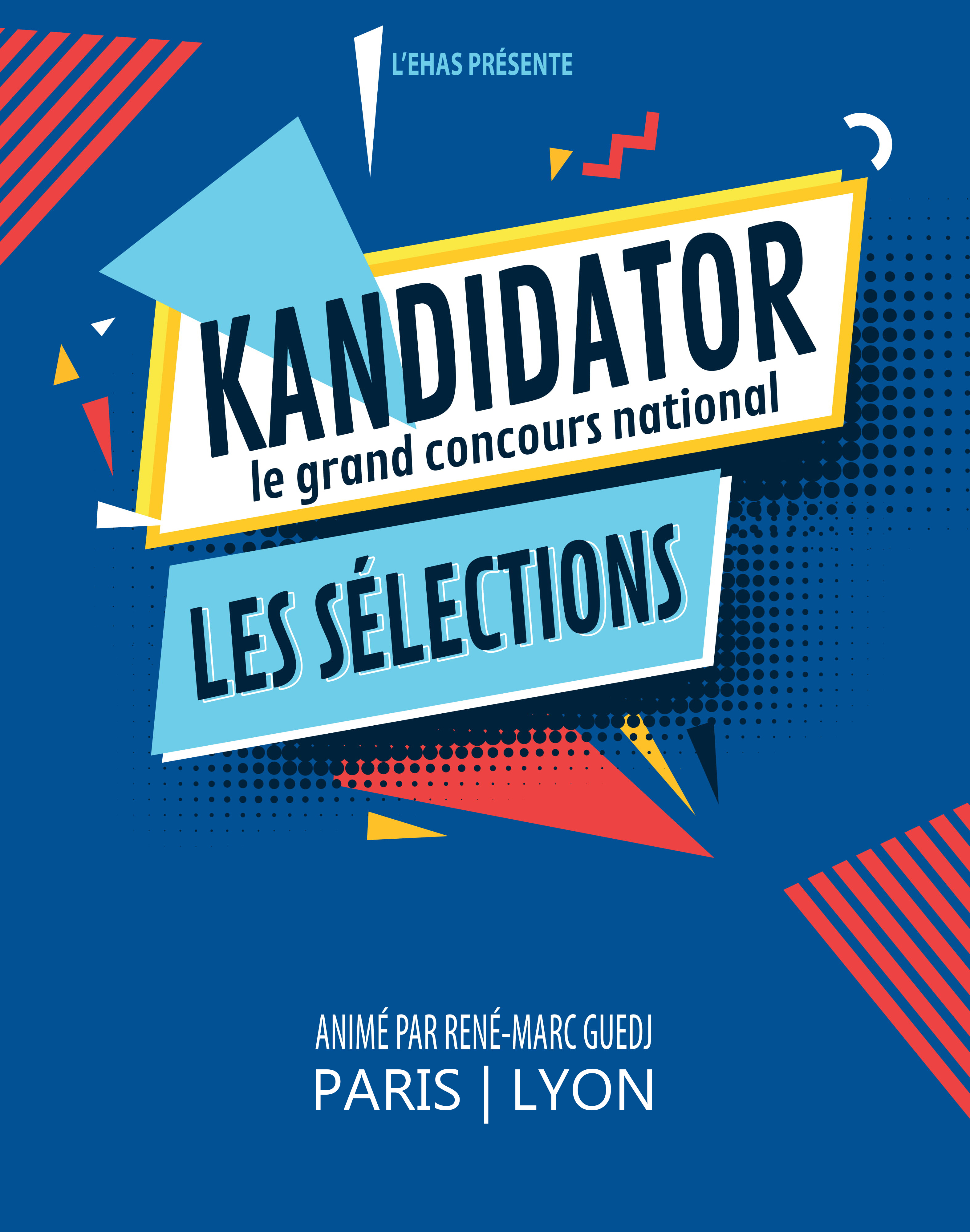 1/2 finale KANDIDATOR RHONE-ALPES 2024, le 26 Mai - Boui Boui Café Comique