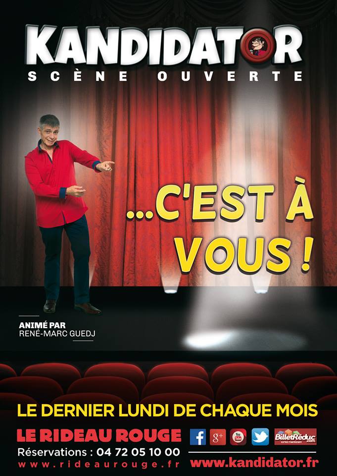 Scène Ouverte à Lyon, le 25 Septembre - Le Rideau Rouge