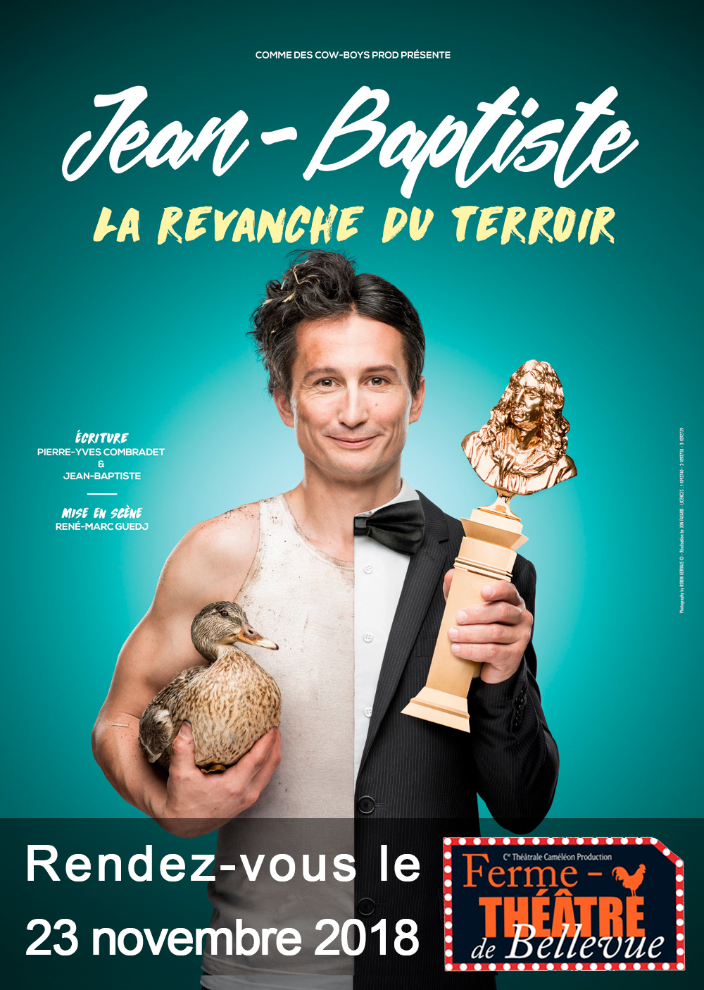 Jean-Baptiste, le 23 Novembre - Ferme-Théâtre de Bellevue