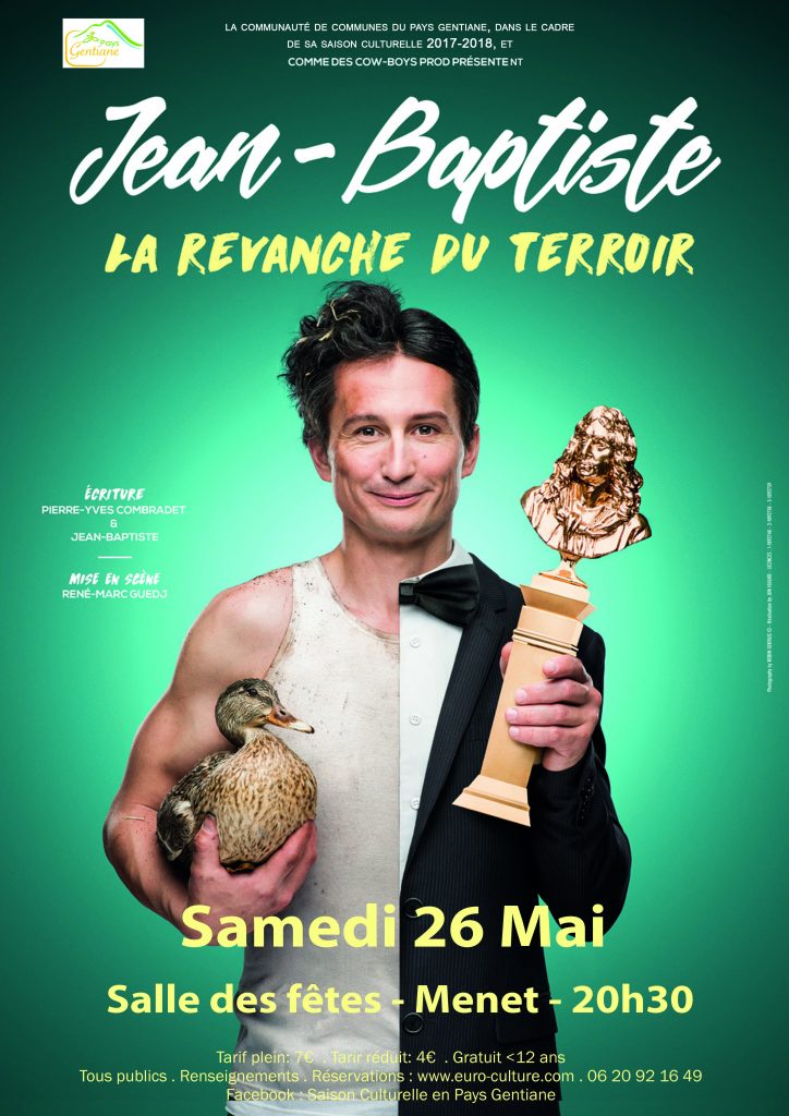 Jean-Baptiste, le 26 Mai - Salle des Fêtes de Menet
