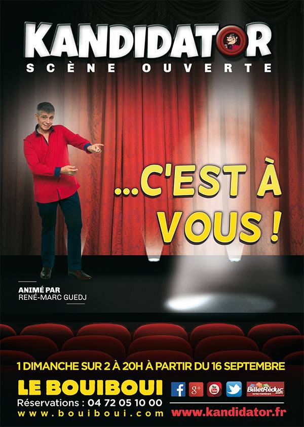 Sélections à Lyon, le 28 Octobre - Boui Boui Café Comique