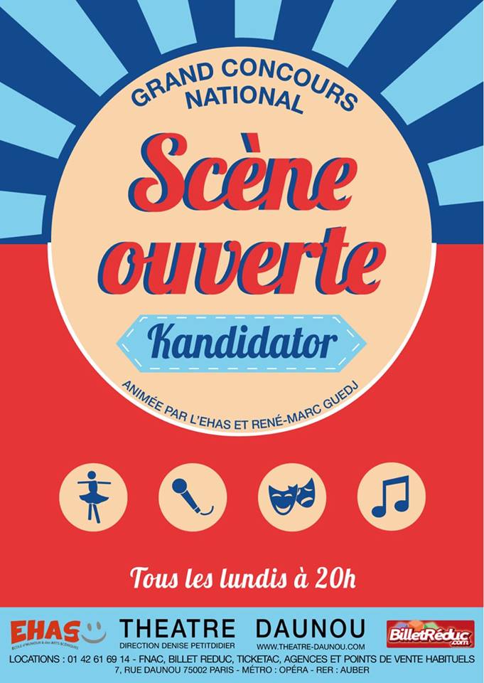 Sélections à Paris, le 22 Avril - Théâtre Daunou