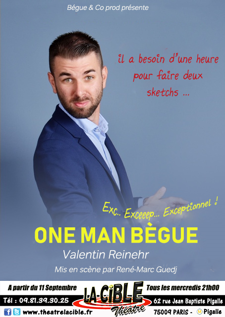 Valentin REINEHR, le 23 Octobre - Théâtre La Cible