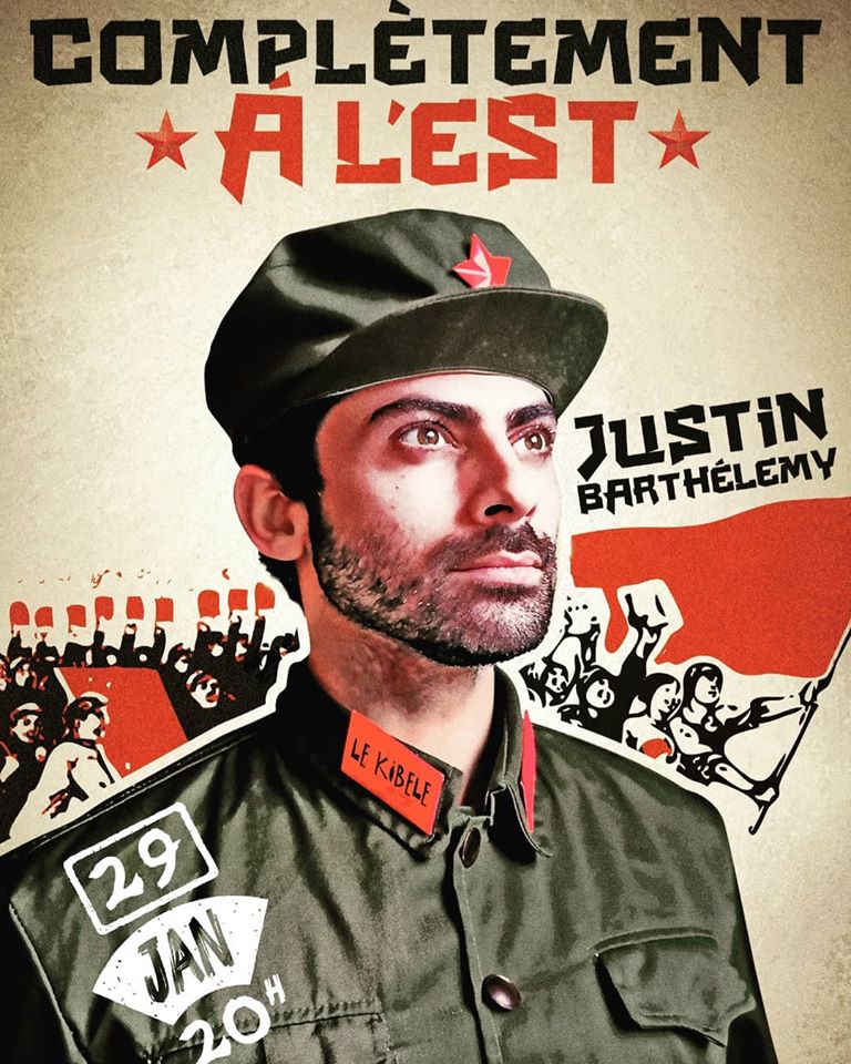 Justin BARTHELEMY, le 29 Janvier - Kibélé | Café-Théâtre