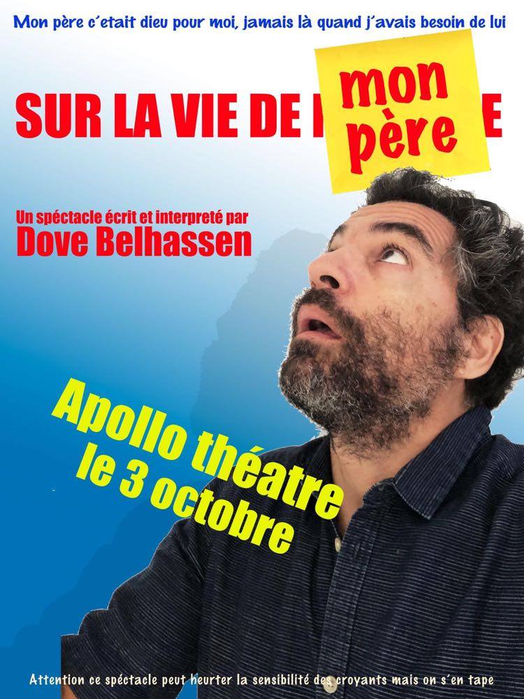 Dove BELHASSEN, le 3 Octobre - Apollo Théâtre