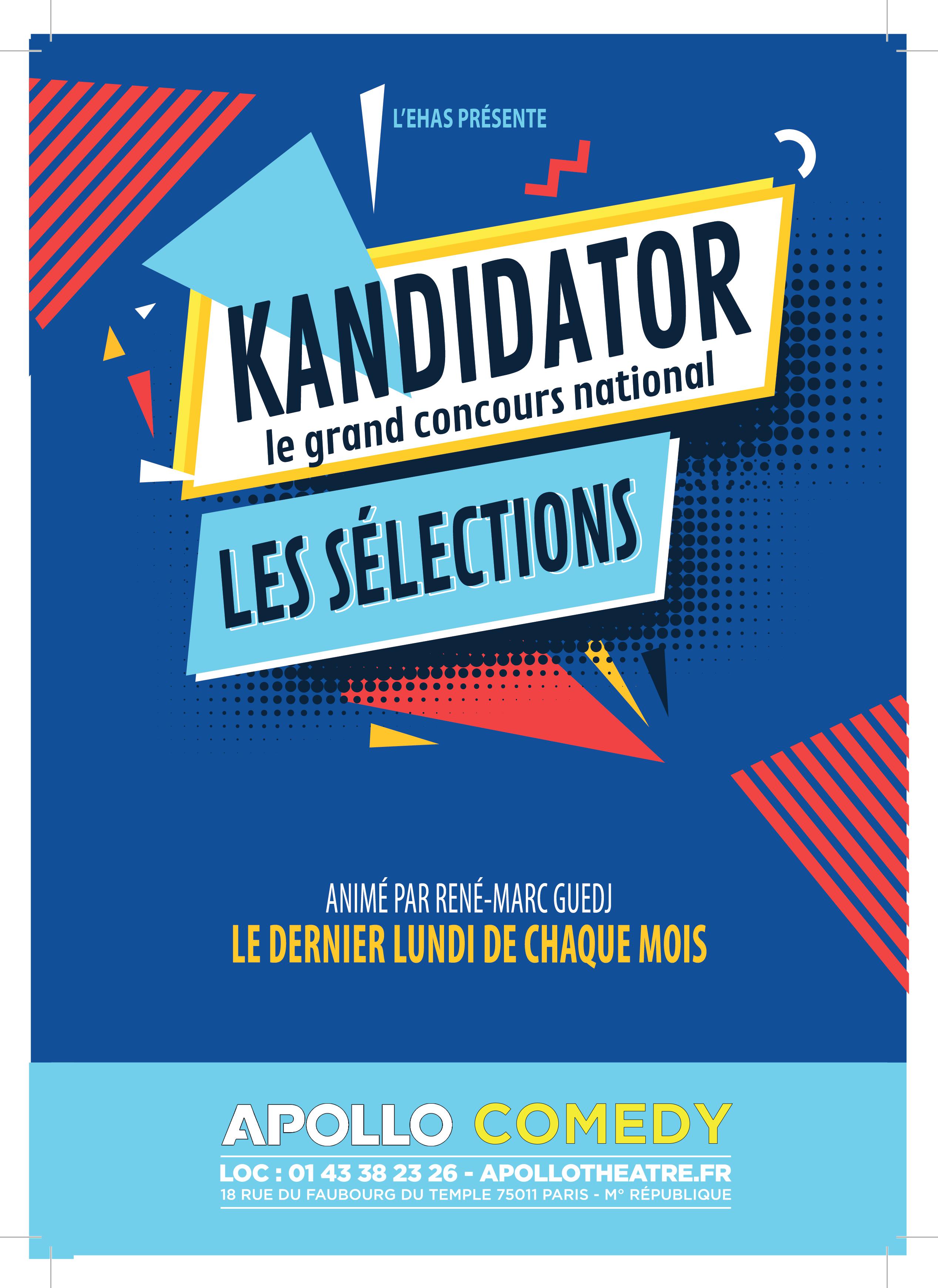 Grand Concours National - Talents 2021, le 19 Octobre - Apollo Théâtre