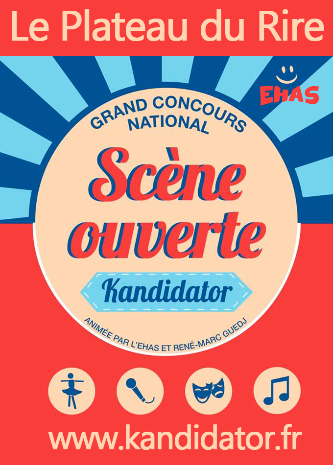 Le Plateau du Rire Kandidator, le 22 Mars - Théâtre du Blanc-Mesnil