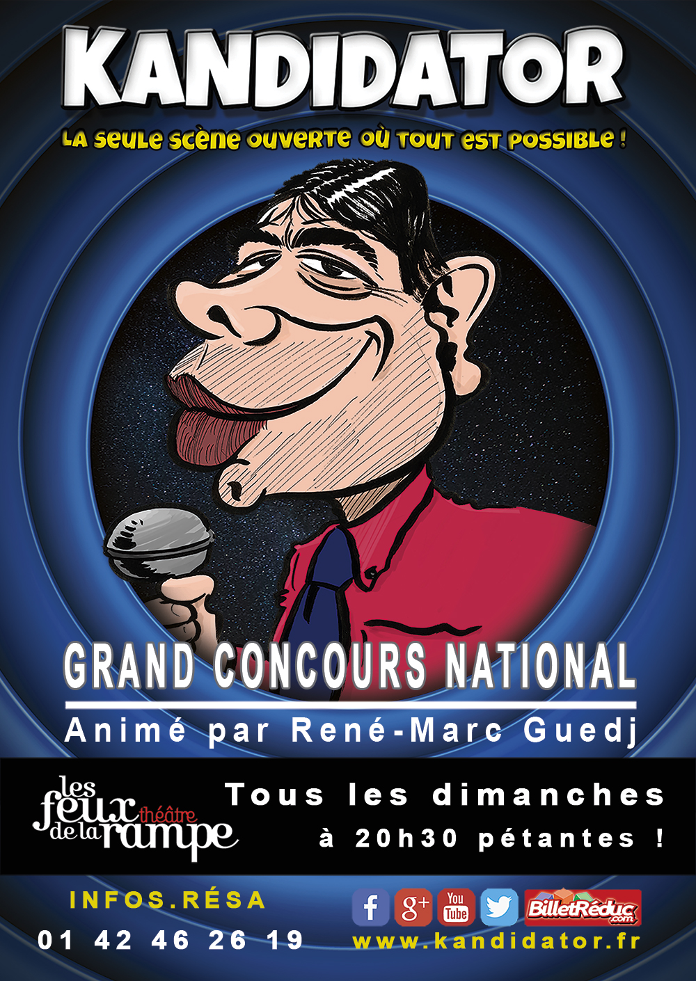 Sélections à Paris, le 29 Janvier - Théâtre des Feux de la Rampe